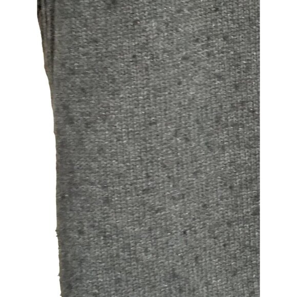 Hoodie Sweater Womens M Lamb Blend Long Sleeve Slub Cable Knit Charcoal - Picture 13 of 14